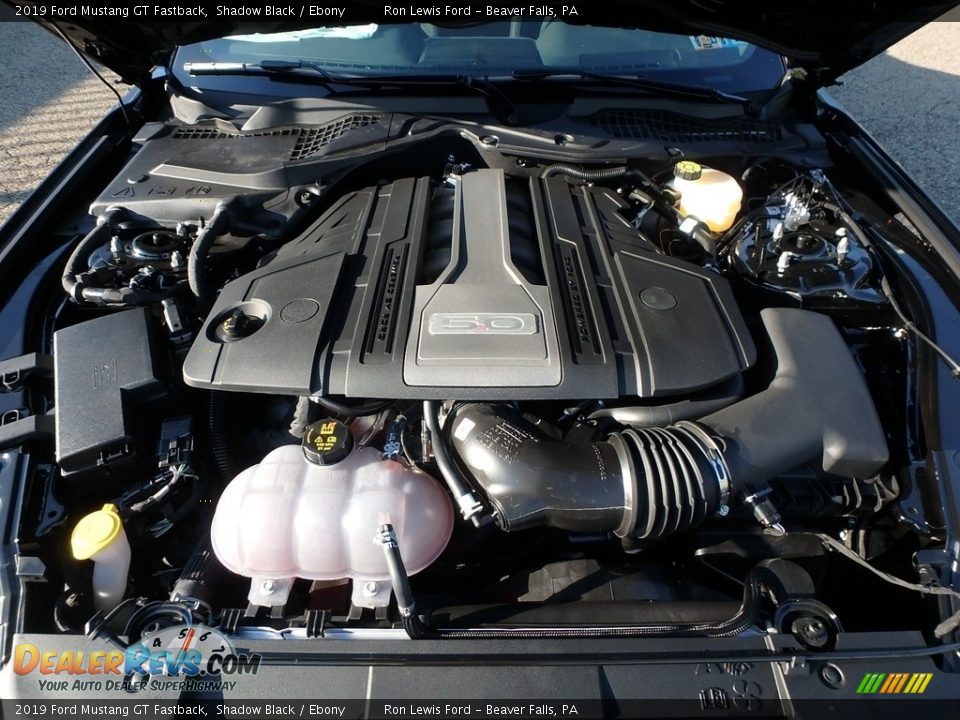 2019 Ford Mustang GT Fastback 5.0 Liter DOHC 32-Valve Ti-VCT V8 Engine Photo #7