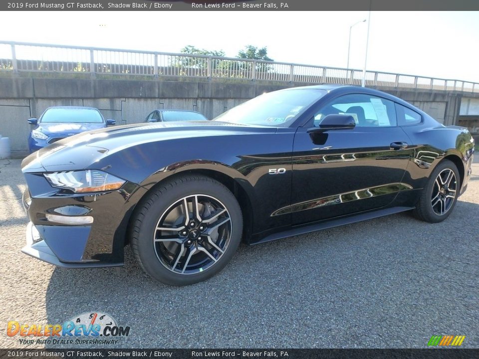 2019 Ford Mustang GT Fastback Shadow Black / Ebony Photo #8