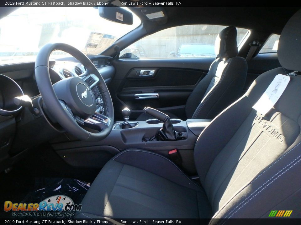 2019 Ford Mustang GT Fastback Shadow Black / Ebony Photo #11