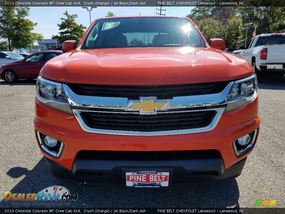2019 Chevrolet Colorado WT Crew Cab 4x4 Crush (Orange) / Jet Black/Dark Ash Photo #2