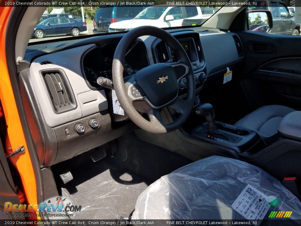 2019 Chevrolet Colorado WT Crew Cab 4x4 Crush (Orange) / Jet Black/Dark Ash Photo #7