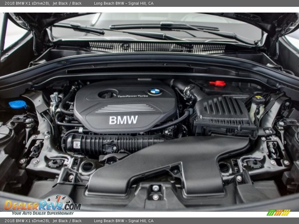2018 BMW X1 sDrive28i Jet Black / Black Photo #8