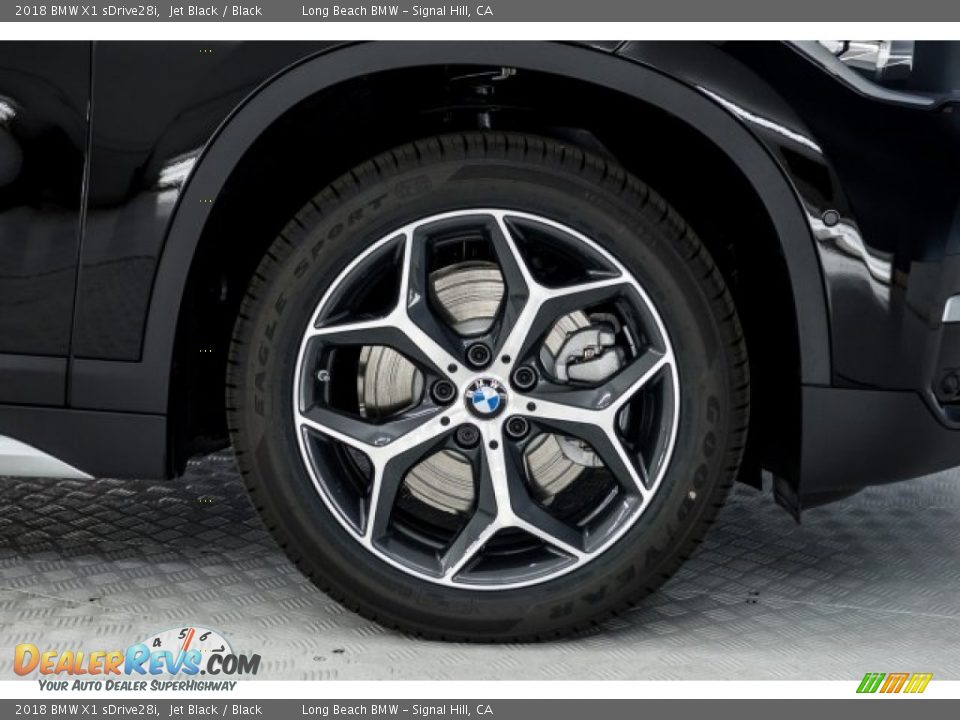 2018 BMW X1 sDrive28i Jet Black / Black Photo #9