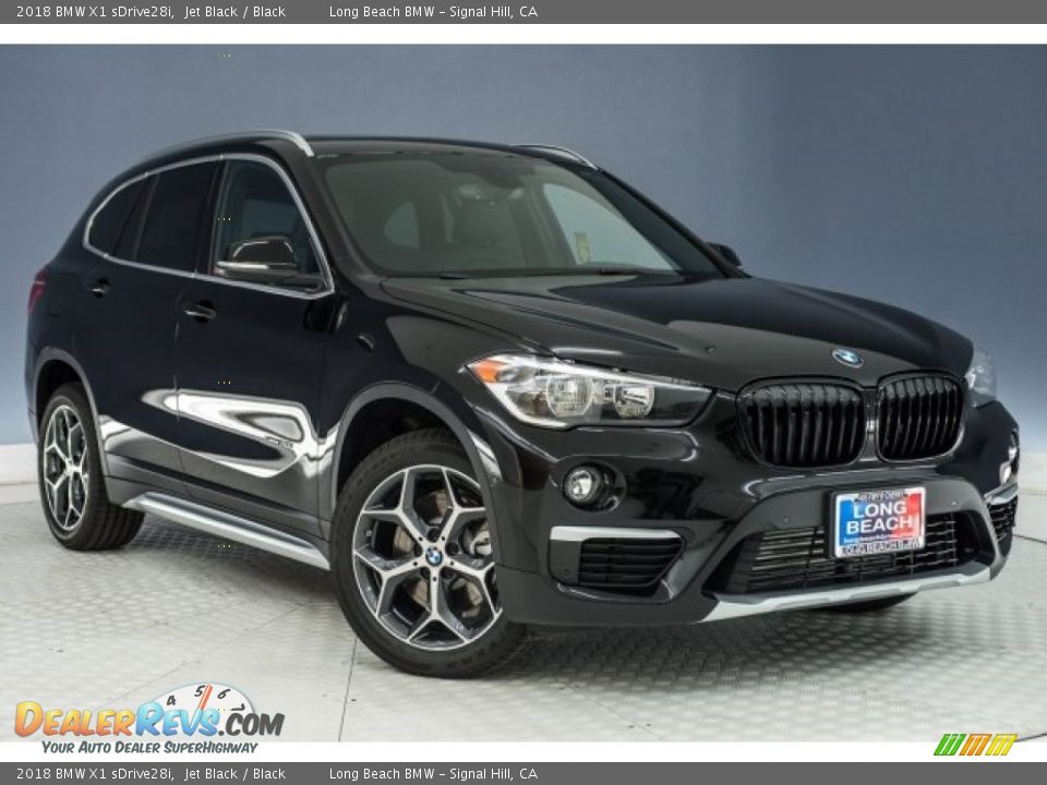 2018 BMW X1 sDrive28i Jet Black / Black Photo #11