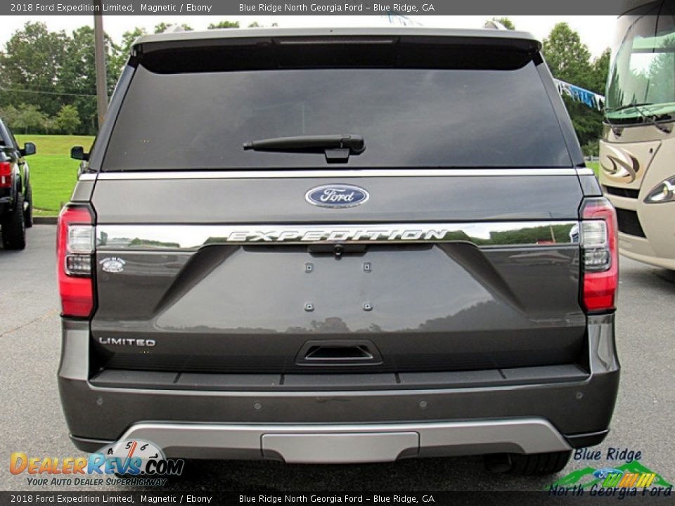 2018 Ford Expedition Limited Magnetic / Ebony Photo #4