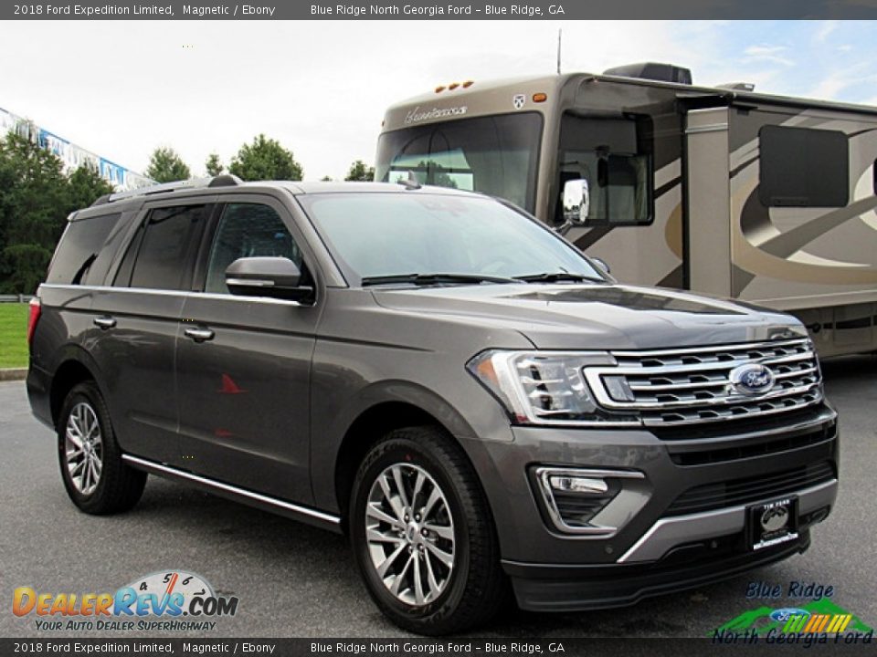 2018 Ford Expedition Limited Magnetic / Ebony Photo #7