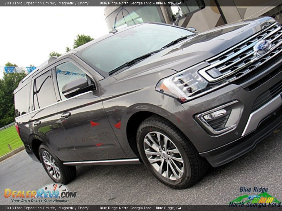 2018 Ford Expedition Limited Magnetic / Ebony Photo #33