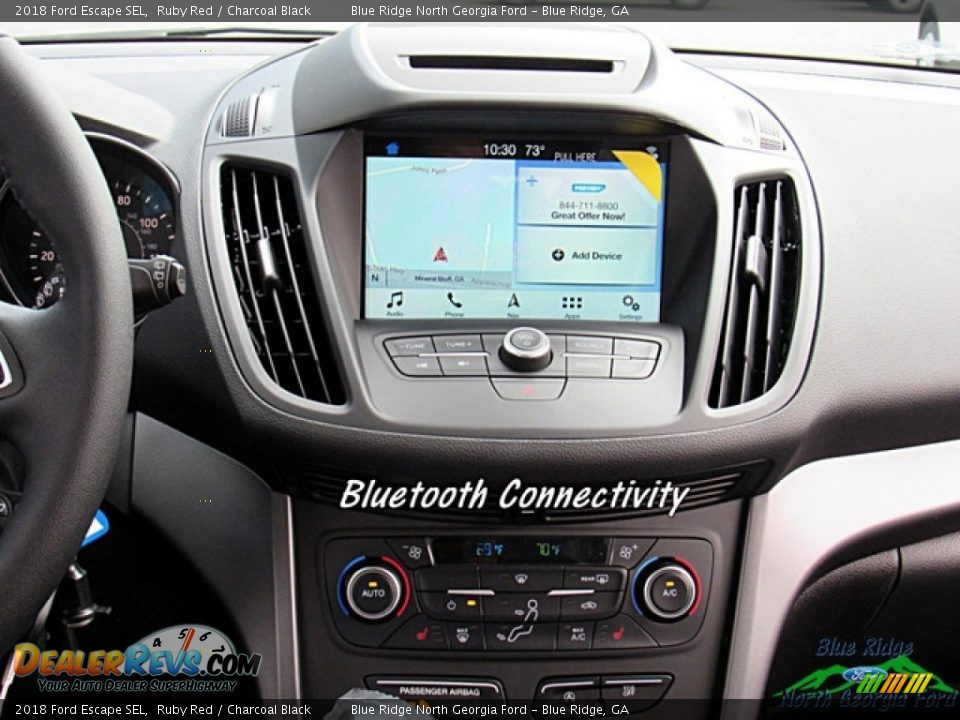 2018 Ford Escape SEL Ruby Red / Charcoal Black Photo #16