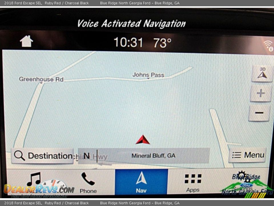 2018 Ford Escape SEL Ruby Red / Charcoal Black Photo #18