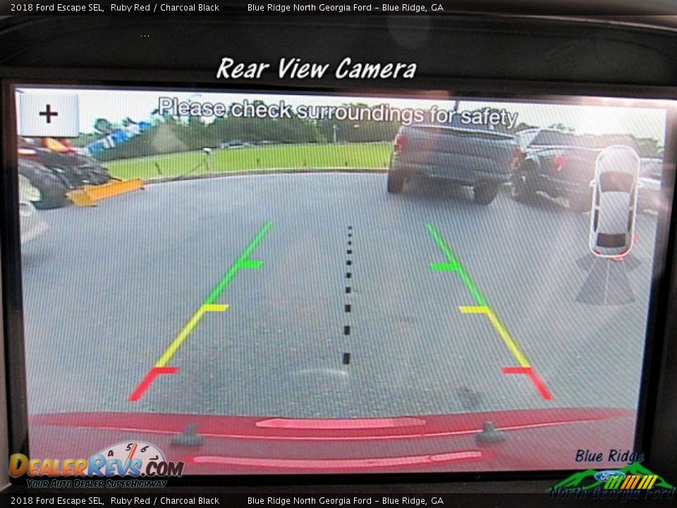 2018 Ford Escape SEL Ruby Red / Charcoal Black Photo #20