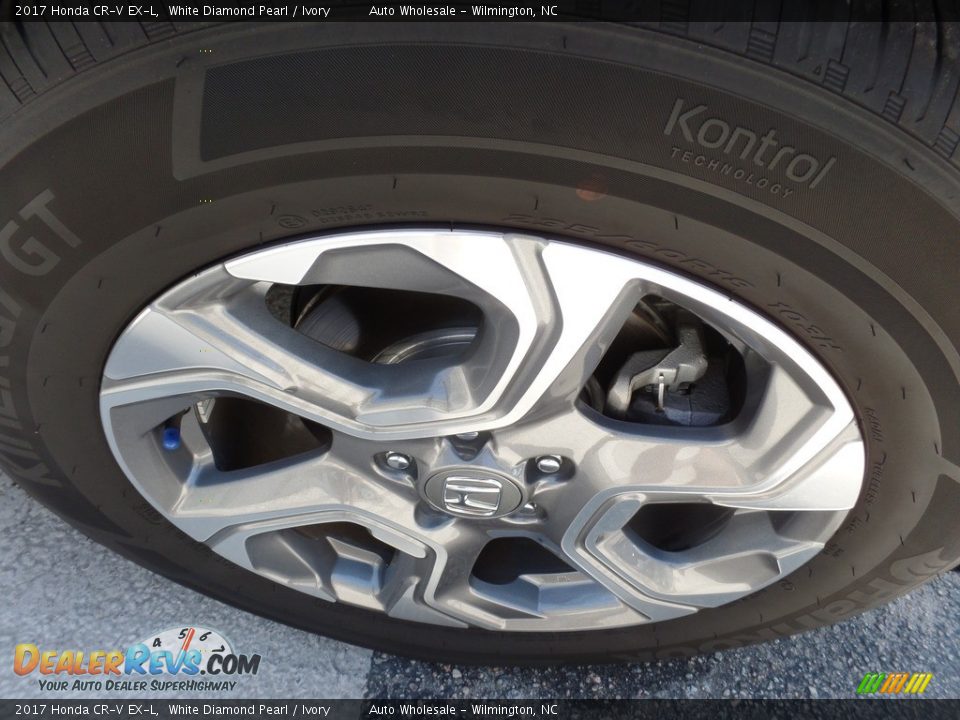 2017 Honda CR-V EX-L White Diamond Pearl / Ivory Photo #7