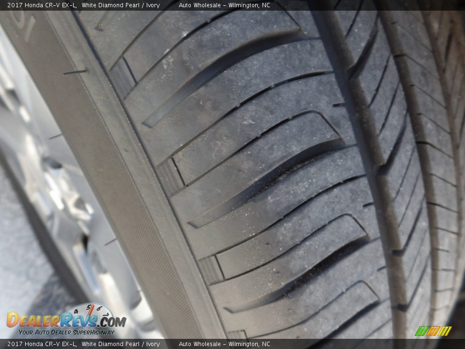 2017 Honda CR-V EX-L White Diamond Pearl / Ivory Photo #8