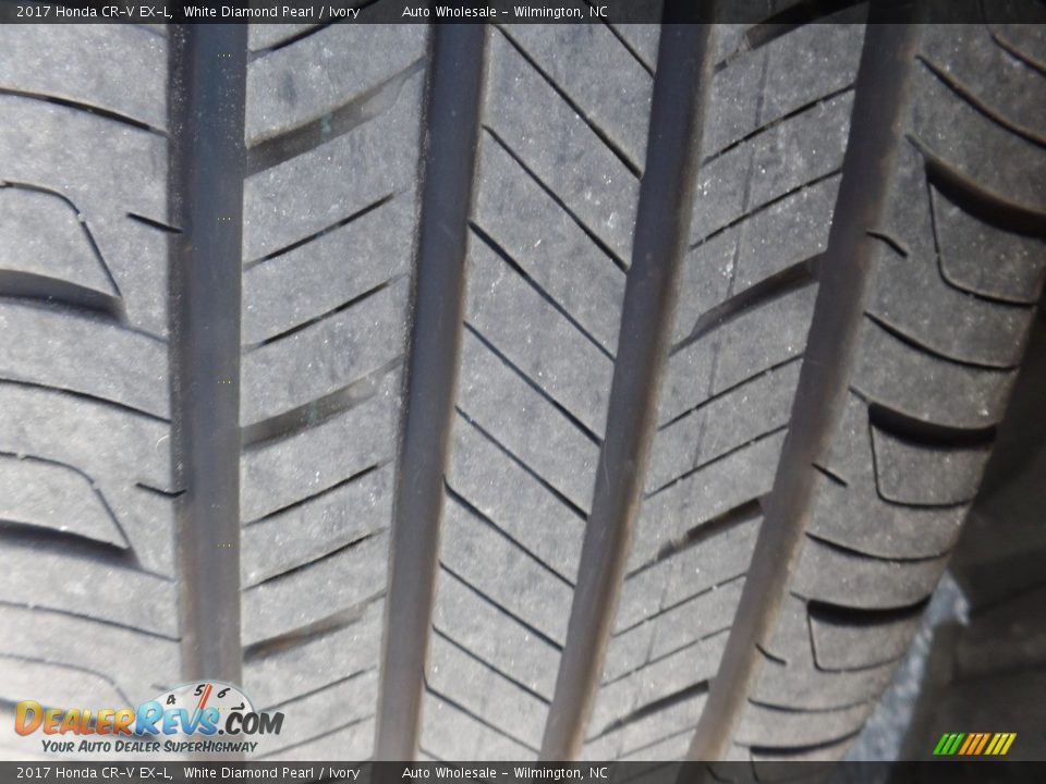 2017 Honda CR-V EX-L White Diamond Pearl / Ivory Photo #9