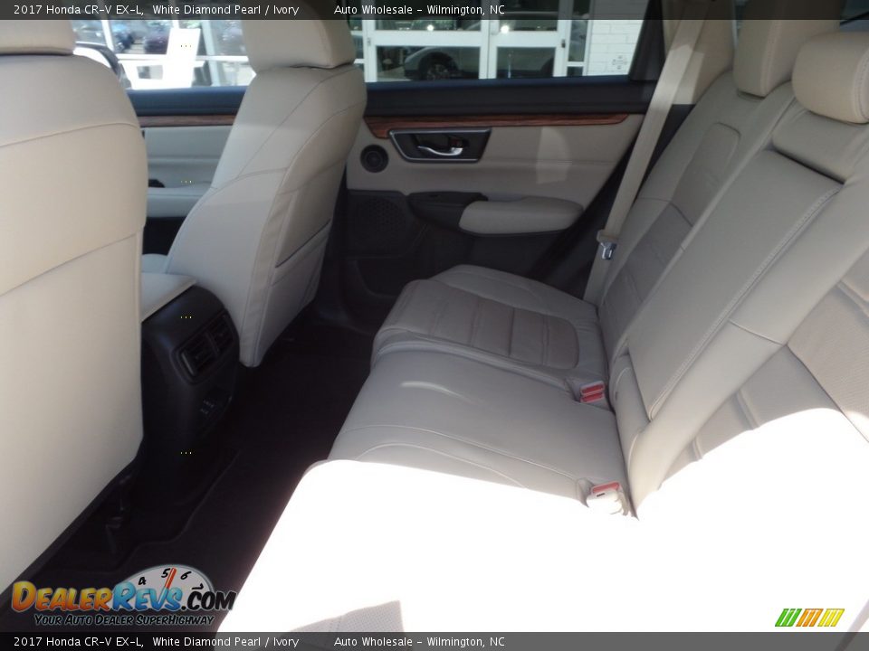 2017 Honda CR-V EX-L White Diamond Pearl / Ivory Photo #12