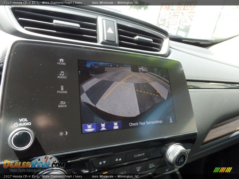 2017 Honda CR-V EX-L White Diamond Pearl / Ivory Photo #18