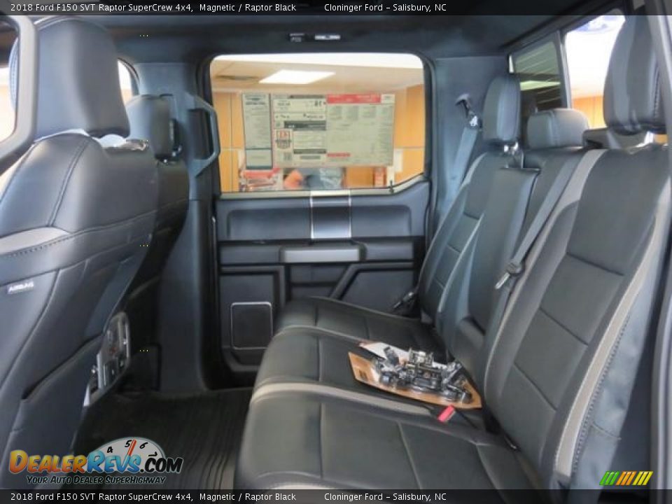 Rear Seat of 2018 Ford F150 SVT Raptor SuperCrew 4x4 Photo #6
