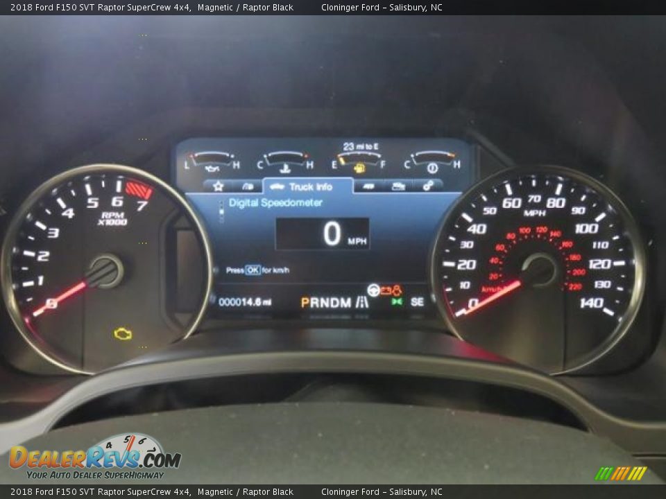 2018 Ford F150 SVT Raptor SuperCrew 4x4 Magnetic / Raptor Black Photo #11