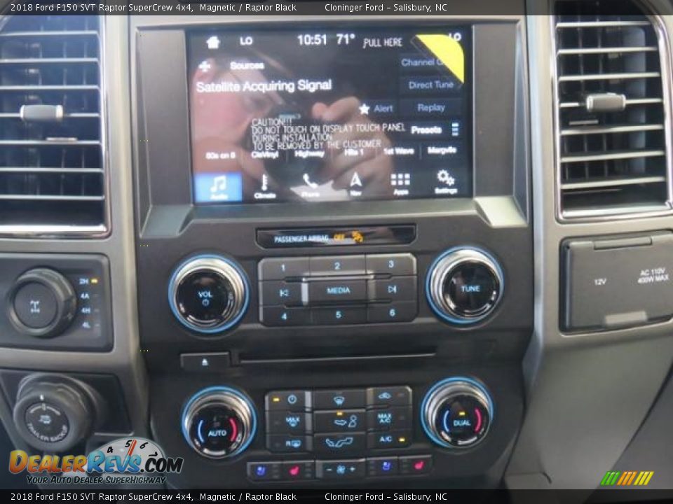 2018 Ford F150 SVT Raptor SuperCrew 4x4 Magnetic / Raptor Black Photo #12