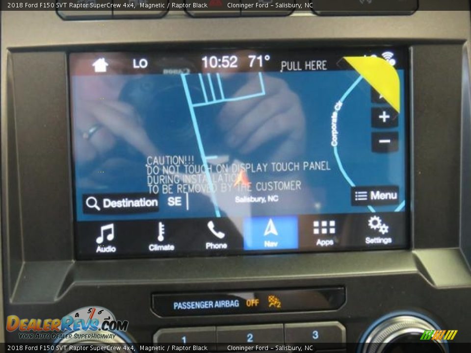 2018 Ford F150 SVT Raptor SuperCrew 4x4 Magnetic / Raptor Black Photo #14