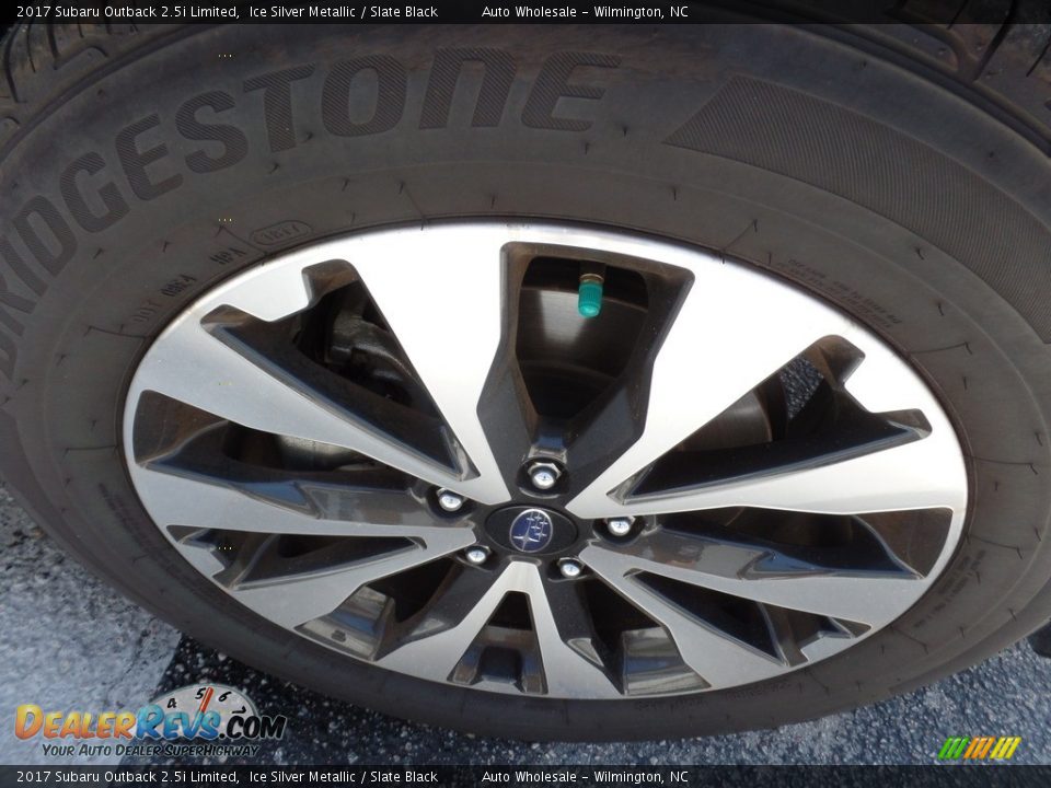 2017 Subaru Outback 2.5i Limited Ice Silver Metallic / Slate Black Photo #7