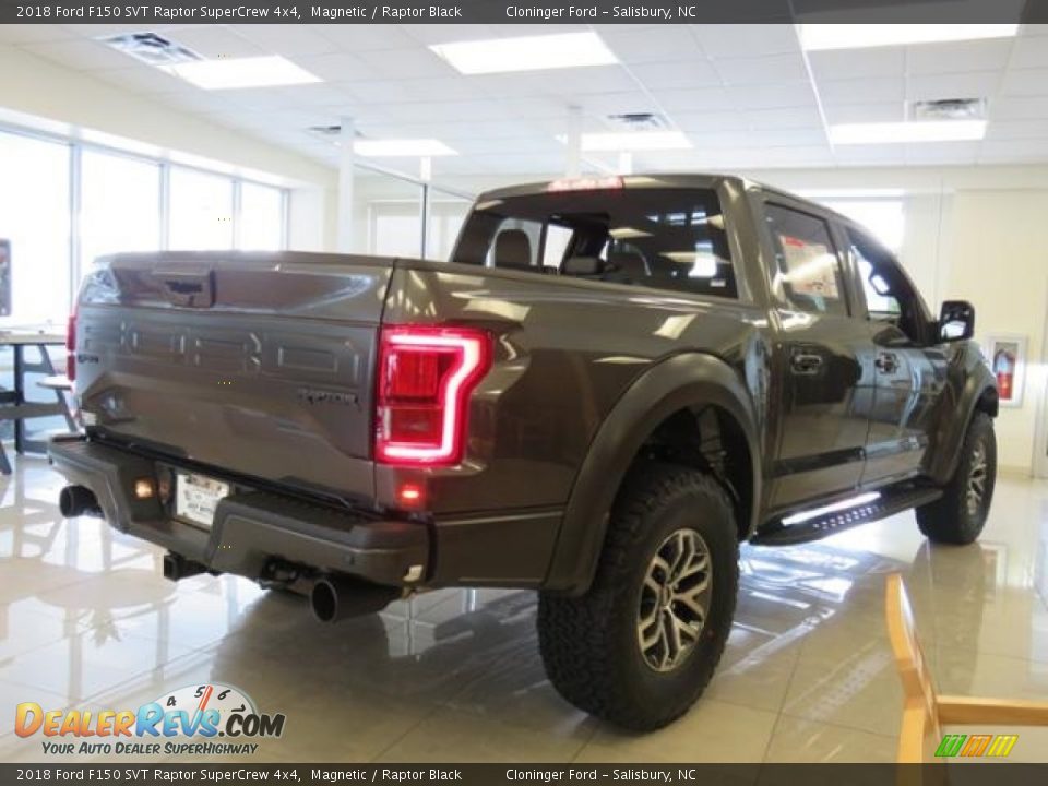 2018 Ford F150 SVT Raptor SuperCrew 4x4 Magnetic / Raptor Black Photo #25