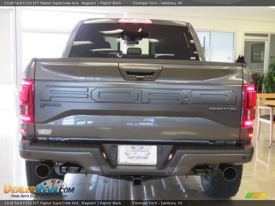 2018 Ford F150 SVT Raptor SuperCrew 4x4 Magnetic / Raptor Black Photo #26