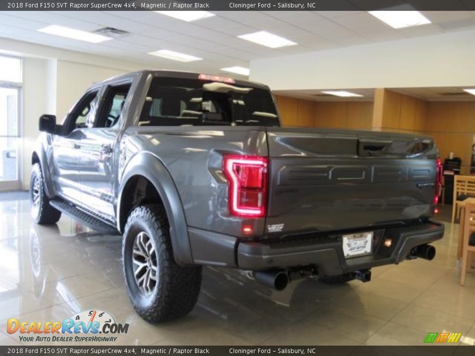 2018 Ford F150 SVT Raptor SuperCrew 4x4 Magnetic / Raptor Black Photo #27