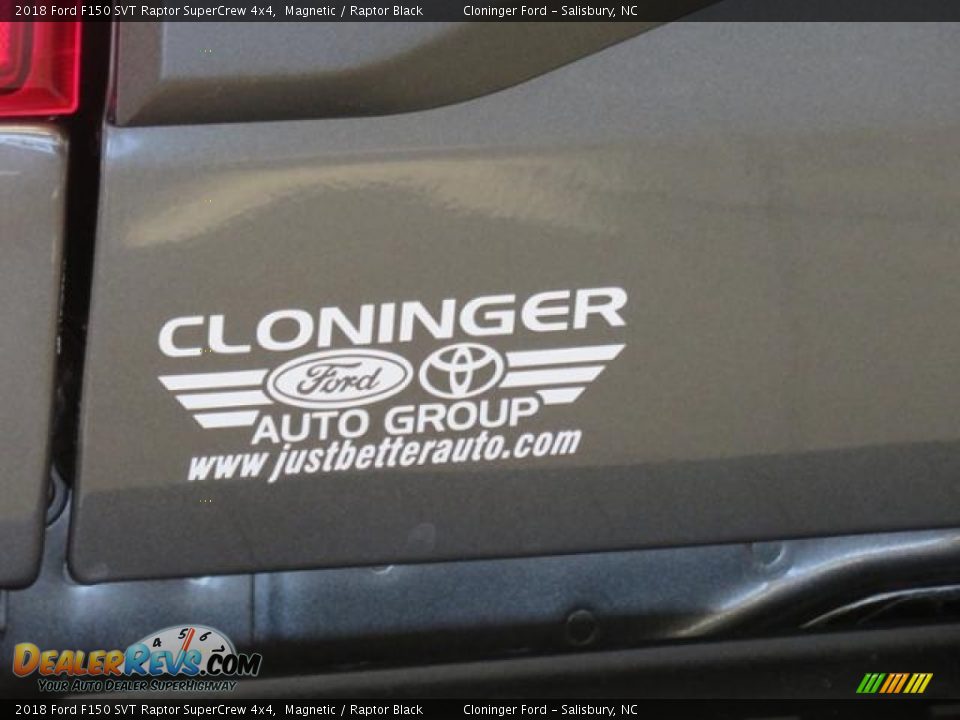 2018 Ford F150 SVT Raptor SuperCrew 4x4 Magnetic / Raptor Black Photo #28