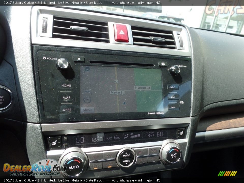 2017 Subaru Outback 2.5i Limited Ice Silver Metallic / Slate Black Photo #17