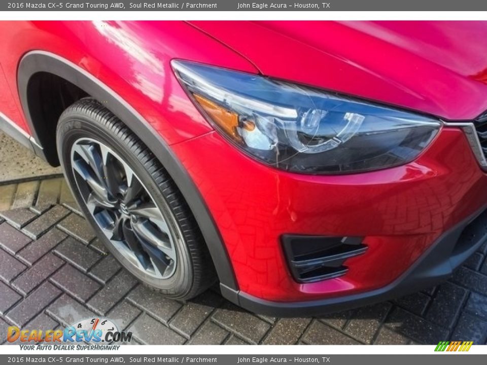 2016 Mazda CX-5 Grand Touring AWD Soul Red Metallic / Parchment Photo #10