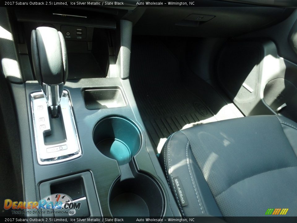 2017 Subaru Outback 2.5i Limited Ice Silver Metallic / Slate Black Photo #19