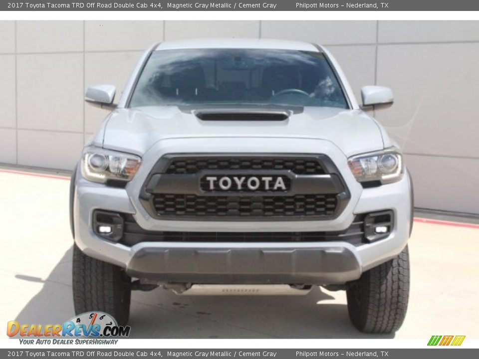 2017 Toyota Tacoma TRD Off Road Double Cab 4x4 Magnetic Gray Metallic / Cement Gray Photo #2