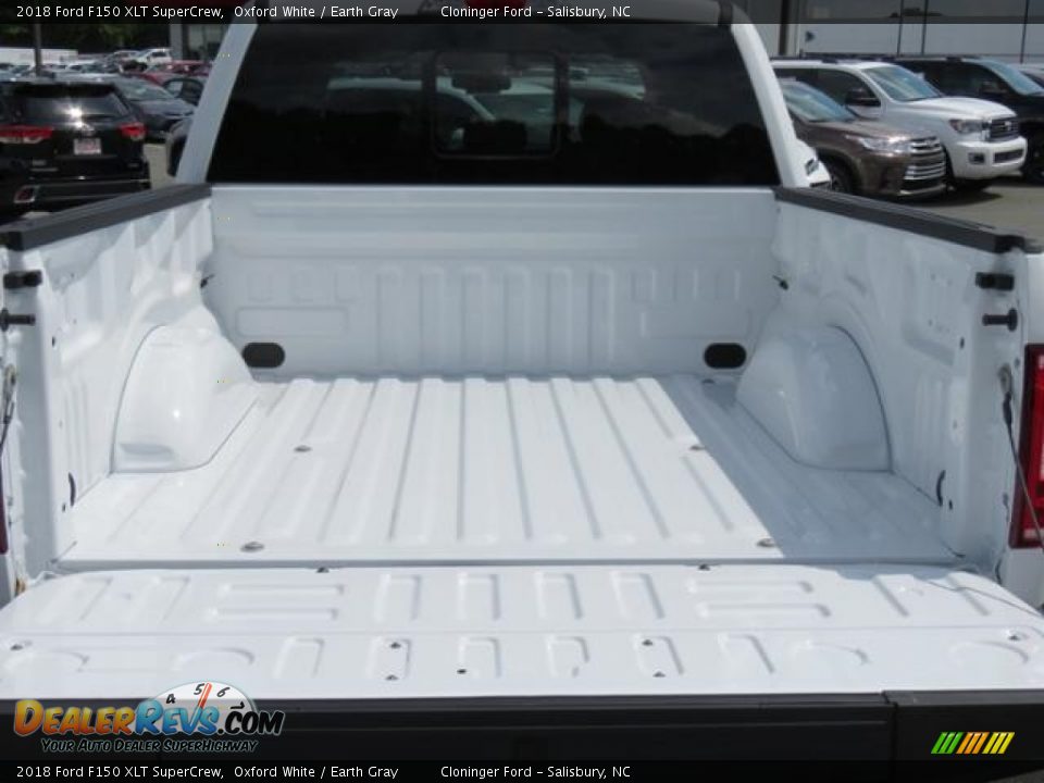 2018 Ford F150 XLT SuperCrew Oxford White / Earth Gray Photo #21