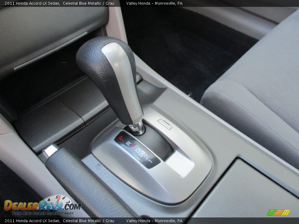 2011 Honda Accord LX Sedan Celestial Blue Metallic / Gray Photo #14