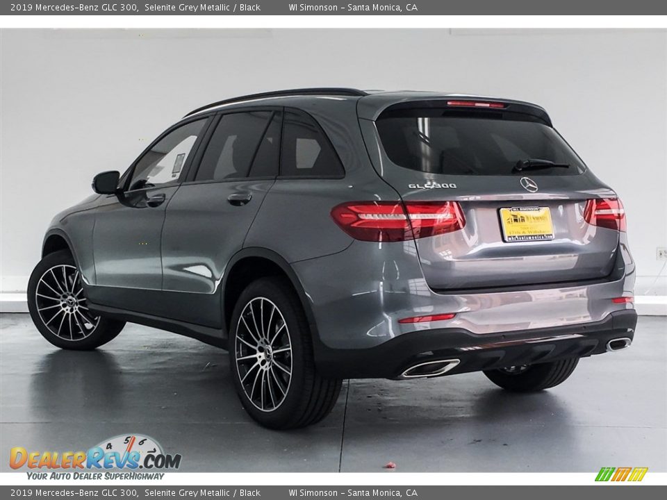 2019 Mercedes-Benz GLC 300 Selenite Grey Metallic / Black Photo #2