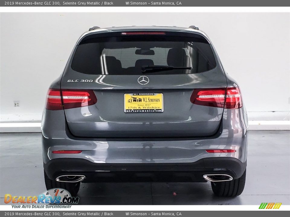 2019 Mercedes-Benz GLC 300 Selenite Grey Metallic / Black Photo #3
