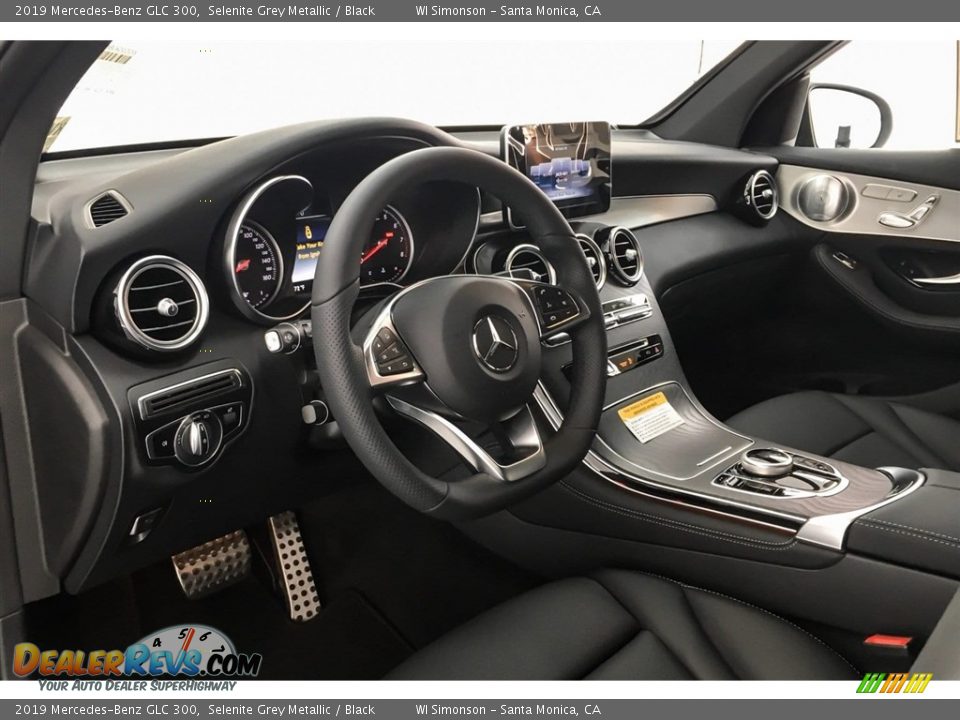 2019 Mercedes-Benz GLC 300 Selenite Grey Metallic / Black Photo #4