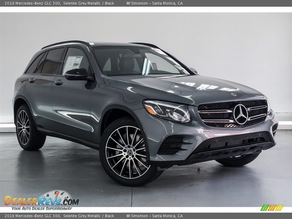2019 Mercedes-Benz GLC 300 Selenite Grey Metallic / Black Photo #12