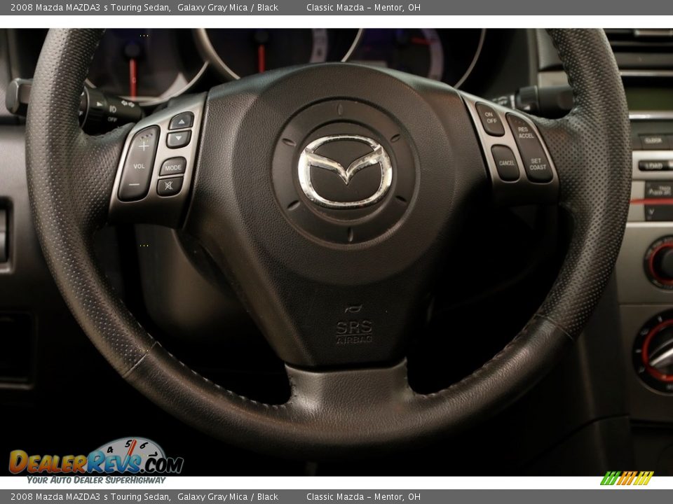 2008 Mazda MAZDA3 s Touring Sedan Galaxy Gray Mica / Black Photo #6