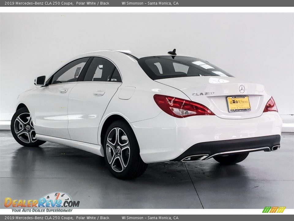 2019 Mercedes-Benz CLA 250 Coupe Polar White / Black Photo #2