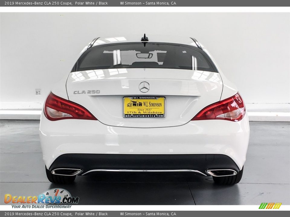 2019 Mercedes-Benz CLA 250 Coupe Polar White / Black Photo #3