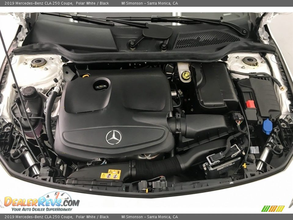 2019 Mercedes-Benz CLA 250 Coupe Polar White / Black Photo #8