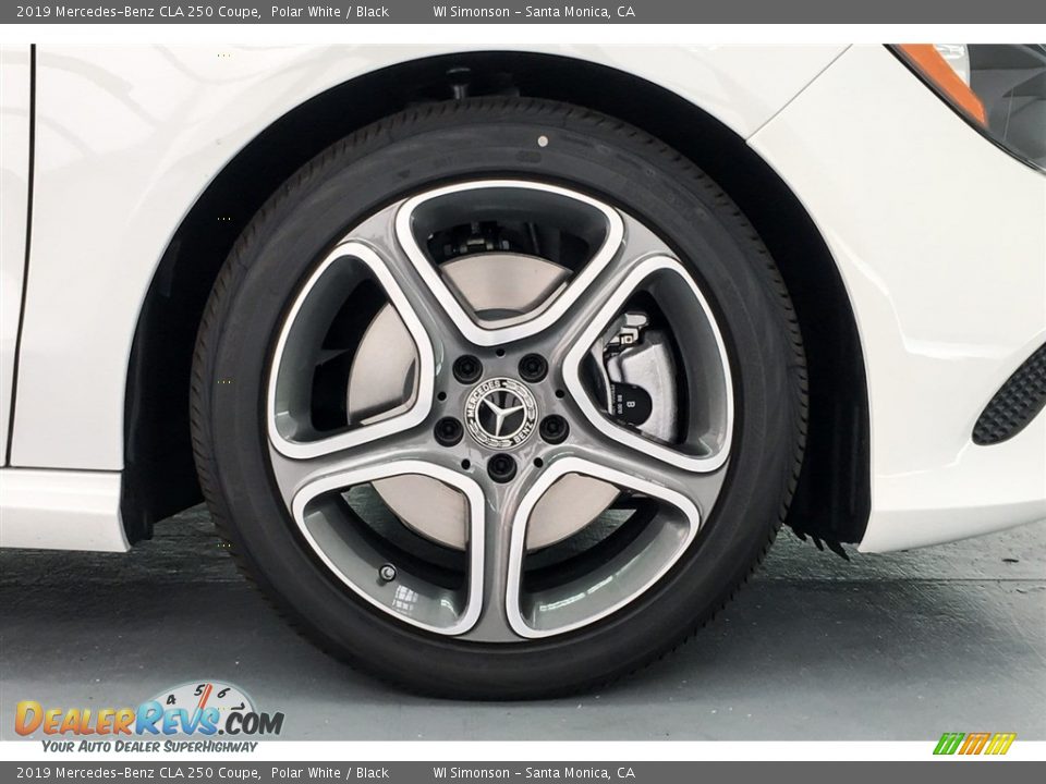 2019 Mercedes-Benz CLA 250 Coupe Polar White / Black Photo #9