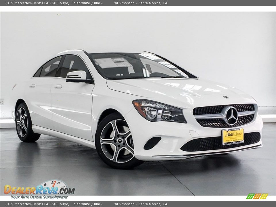 2019 Mercedes-Benz CLA 250 Coupe Polar White / Black Photo #12