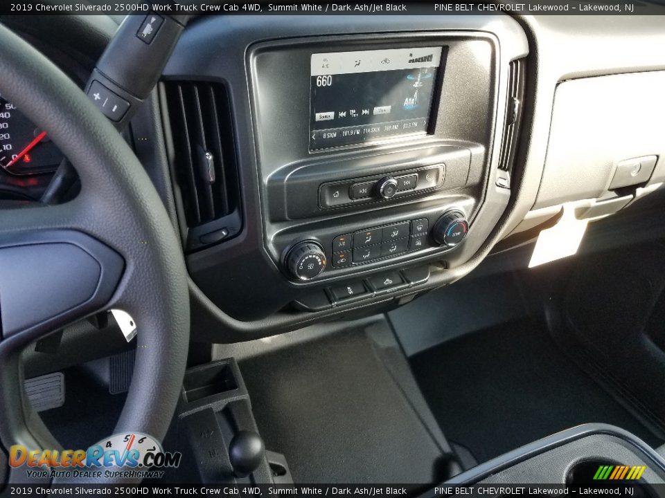 2019 Chevrolet Silverado 2500HD Work Truck Crew Cab 4WD Summit White / Dark Ash/Jet Black Photo #9