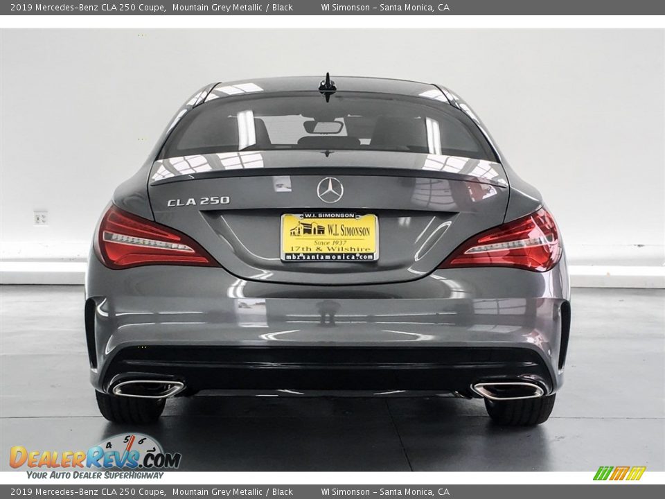 2019 Mercedes-Benz CLA 250 Coupe Mountain Grey Metallic / Black Photo #3