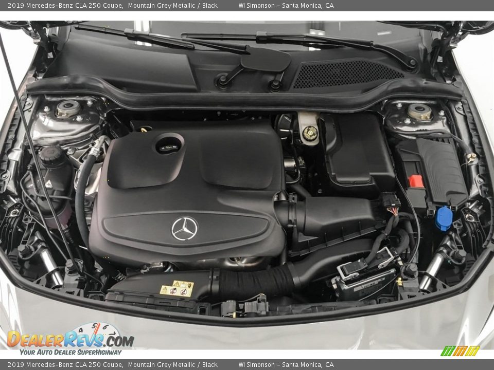 2019 Mercedes-Benz CLA 250 Coupe Mountain Grey Metallic / Black Photo #8