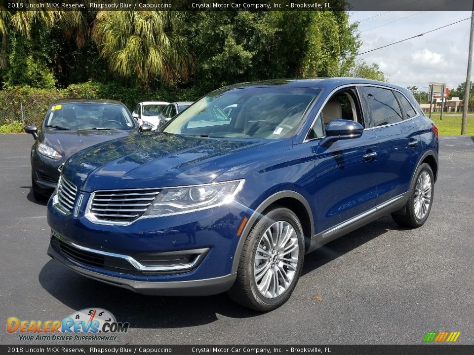 Front 3/4 View of 2018 Lincoln MKX Reserve Photo #1