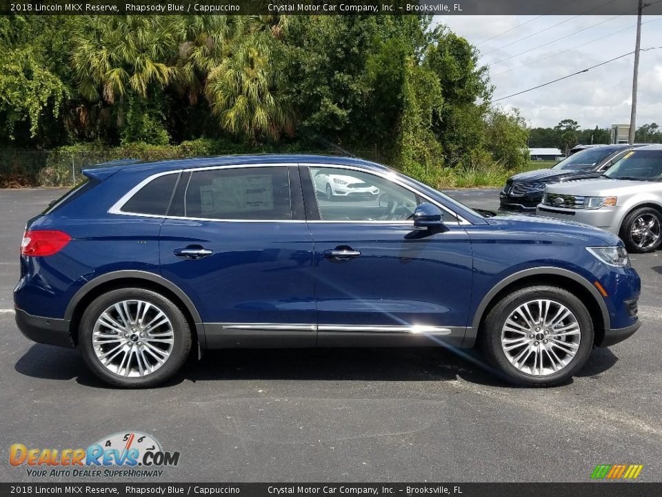 Rhapsody Blue 2018 Lincoln MKX Reserve Photo #6
