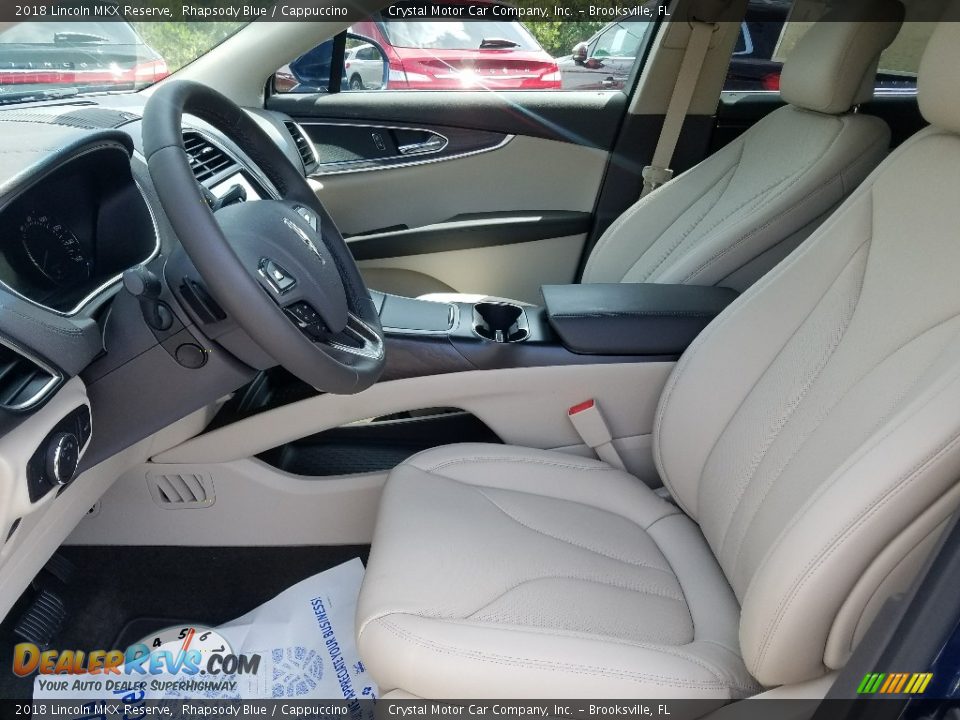 Front Seat of 2018 Lincoln MKX Reserve Photo #9